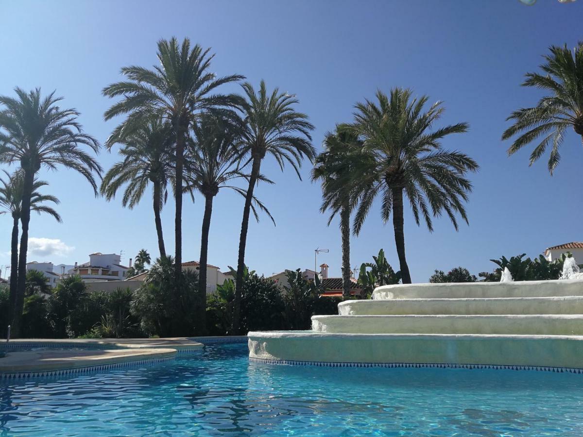 Estudio Con Piscina, Playa Y Wifi デニア エクステリア 写真